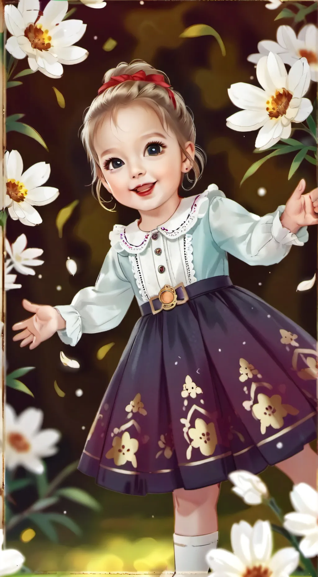 ai character: Ellie (TODDLER) background