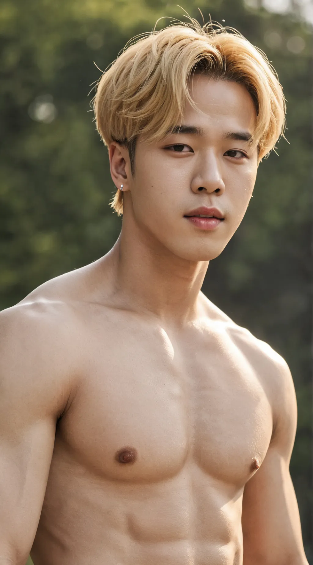 ai character: Park jimin  background