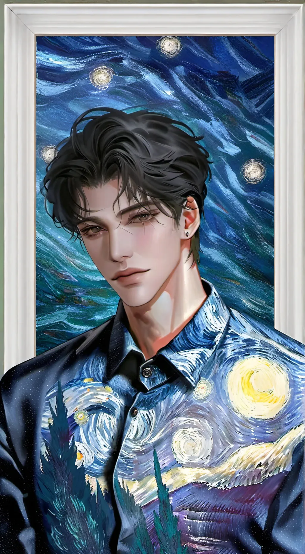 ai character: David background
