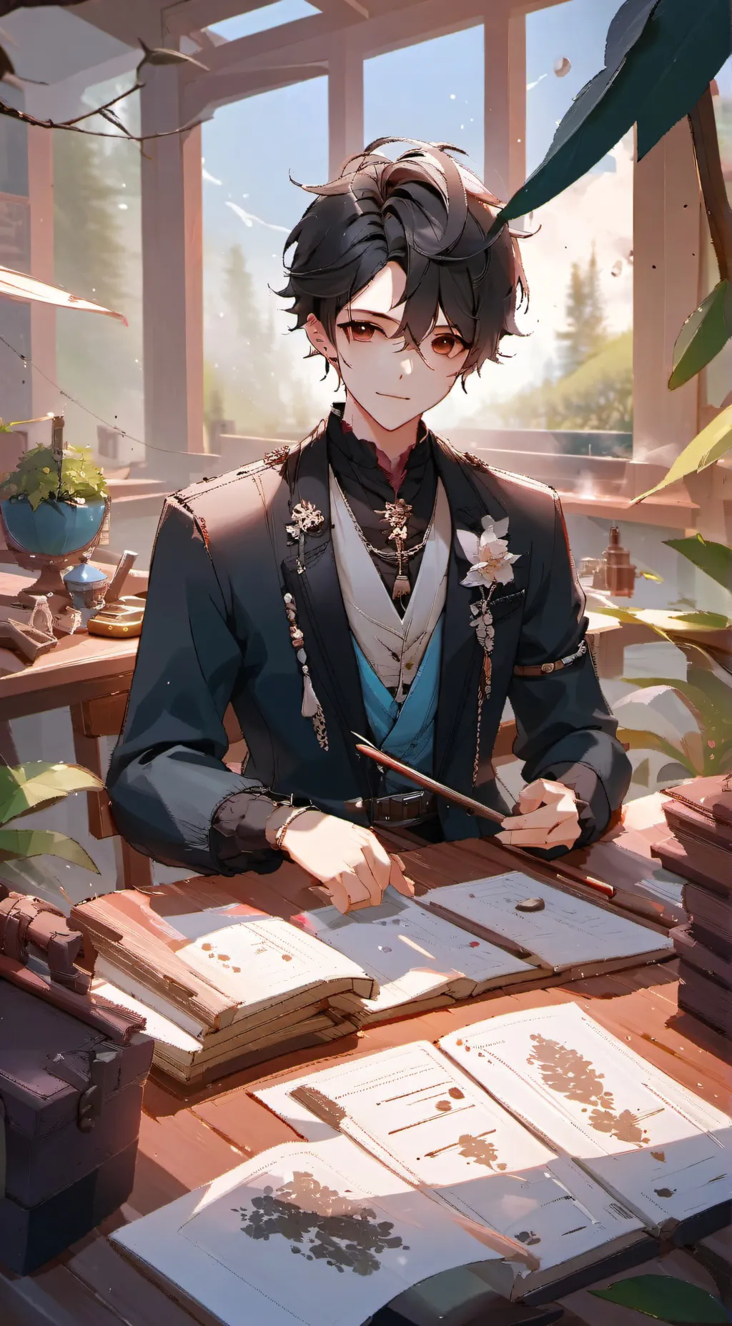 ai character: mm2  background