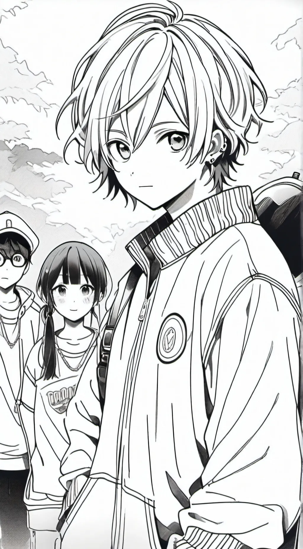 ai character:  c00lkid background