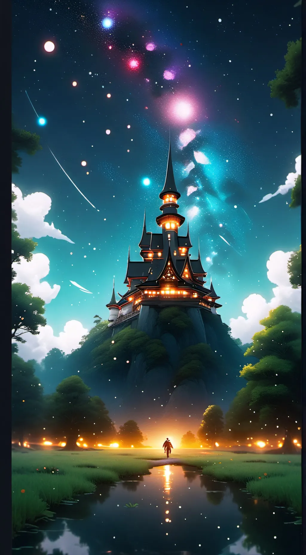 ai character: Dandy's squid AU background