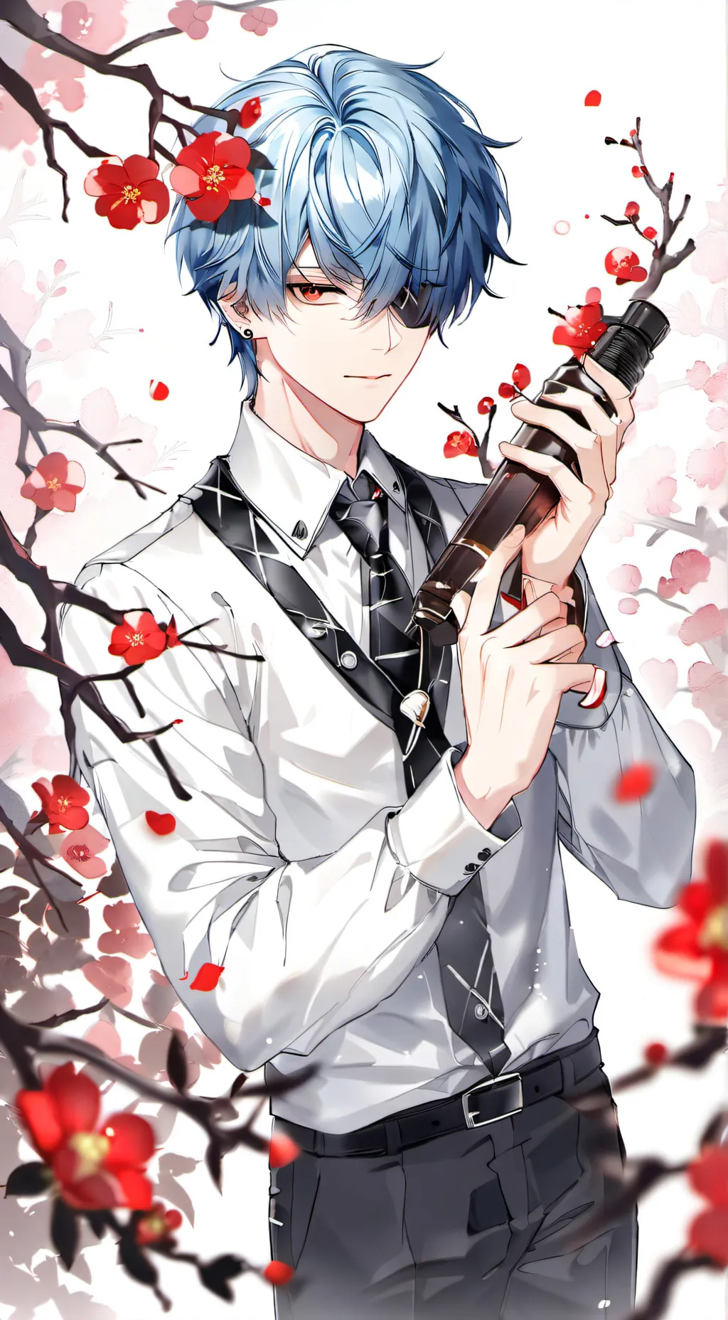 ai character: Sally face army background