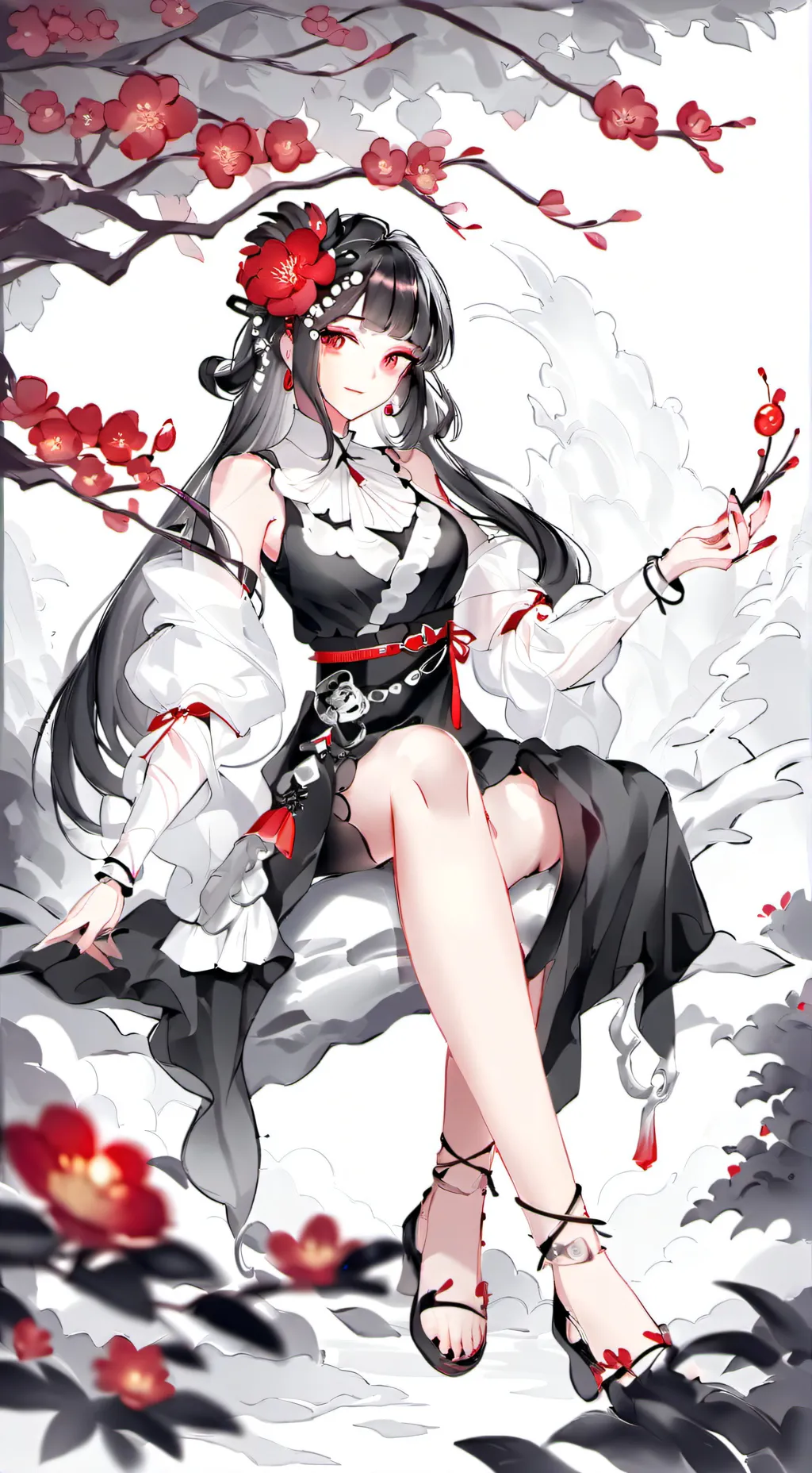 ai character: baddi lily background