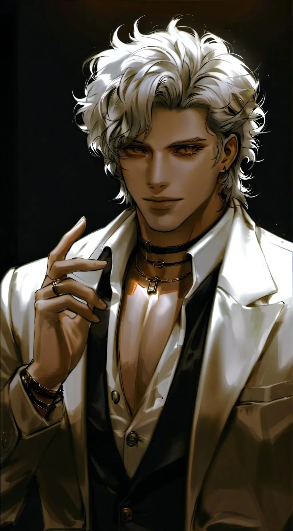 ai character: le mafieux gaga background