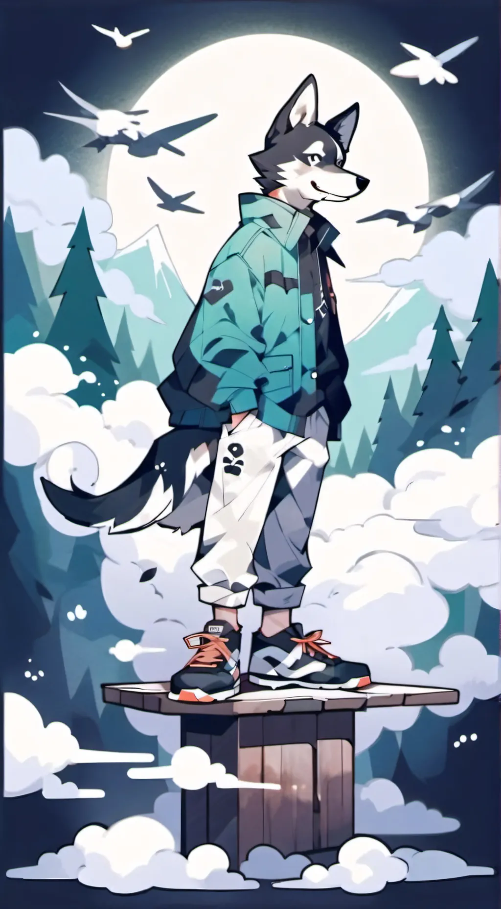 ai character: dogman rp again :P background