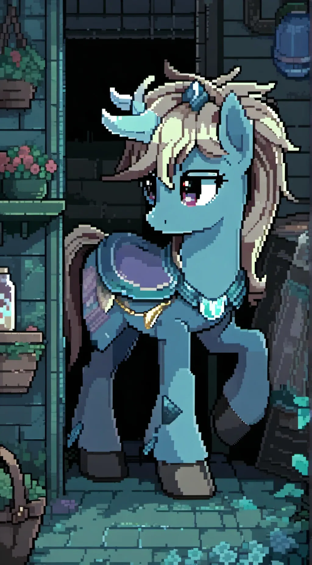 ai character: Mlp background