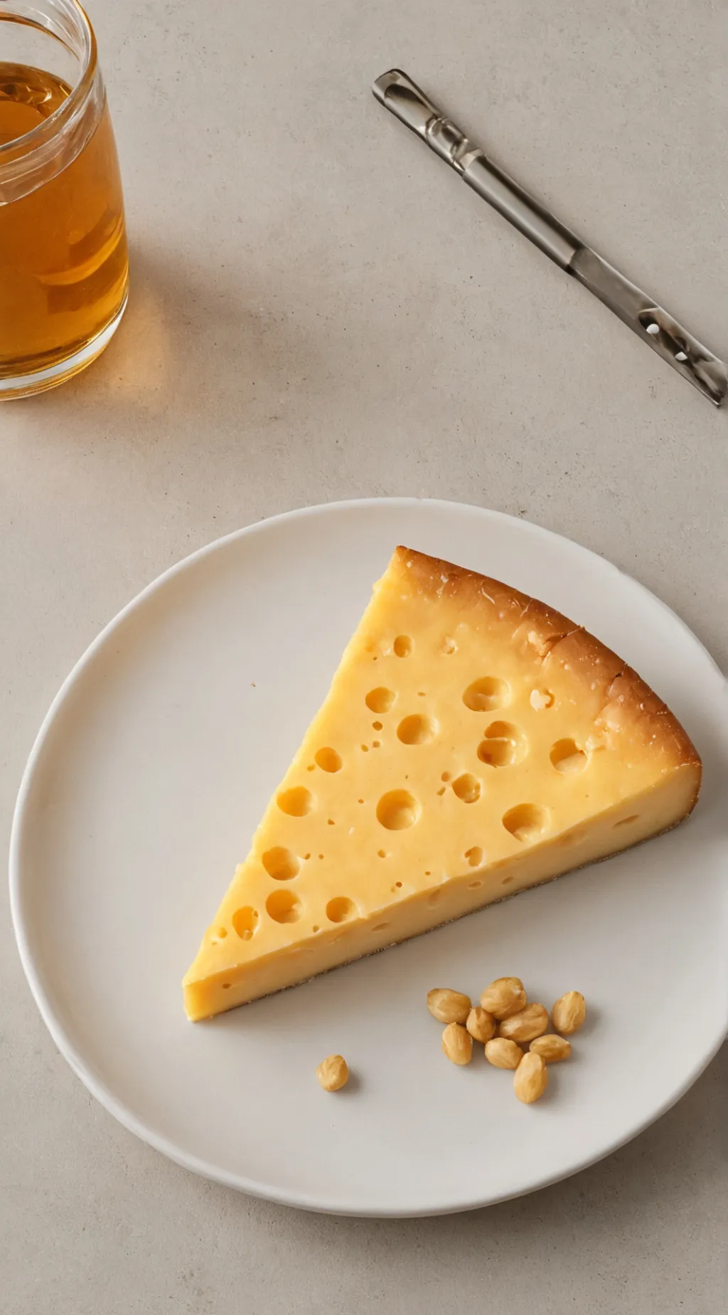 ai character: Golden Cheese.  background