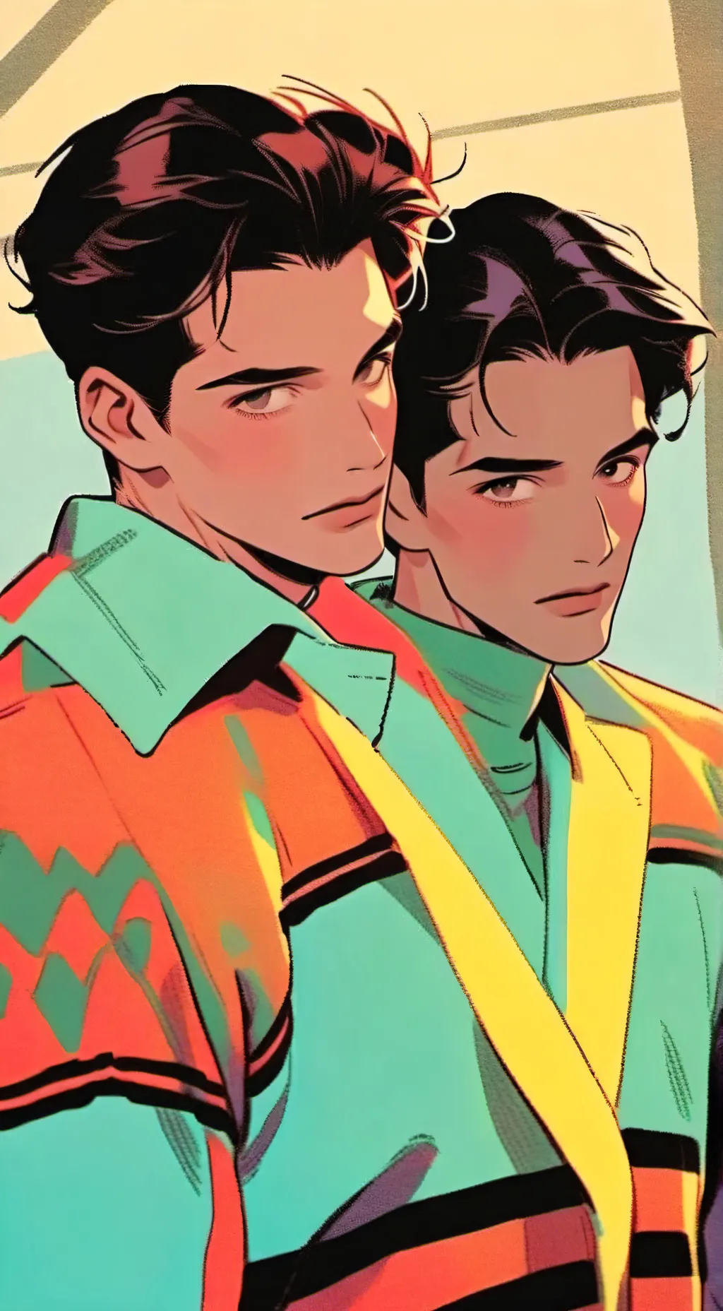 ai character: Jack and Max background