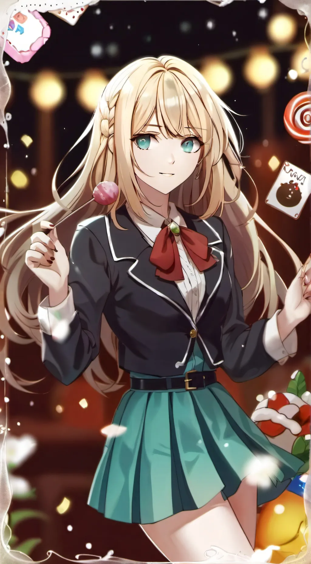 ai character: Kimberly  background