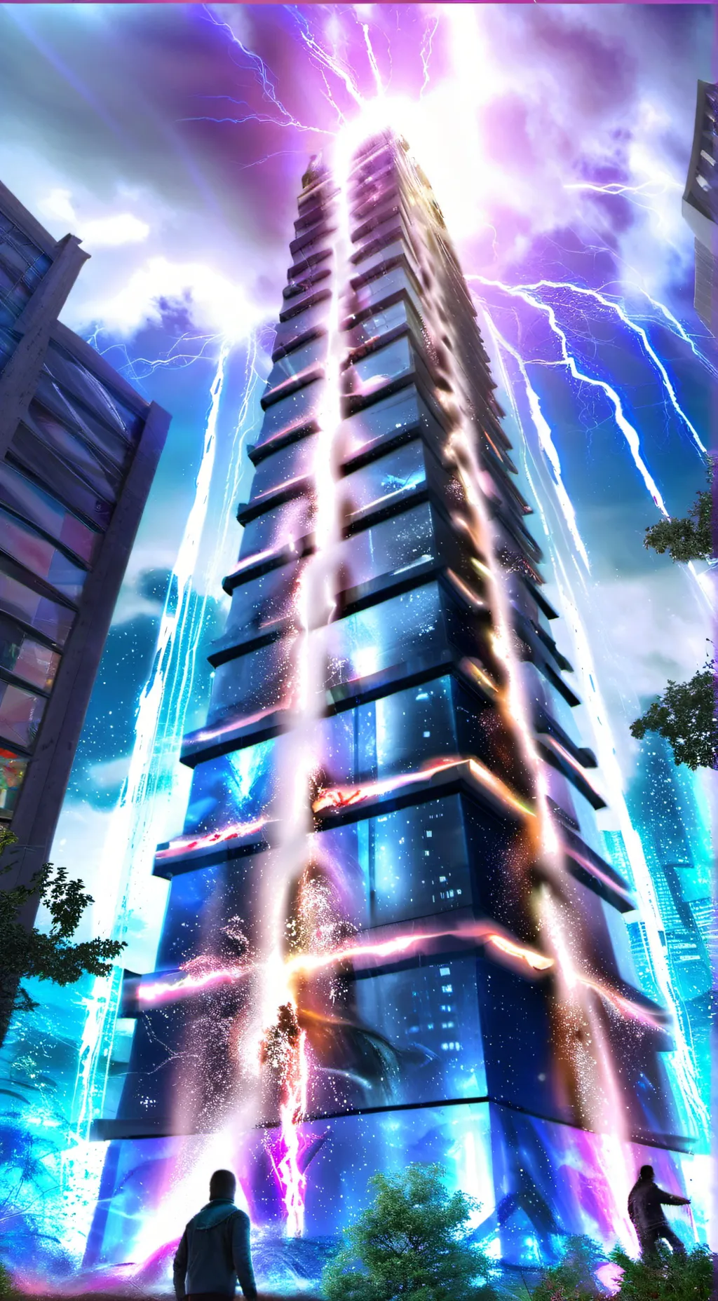 ai character: nds tower background