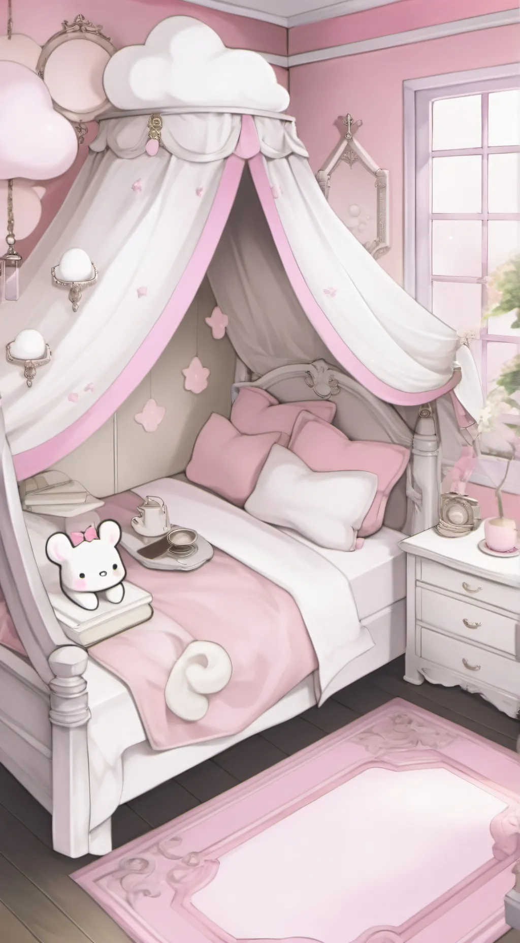 ai character: [/Sleepover\] background