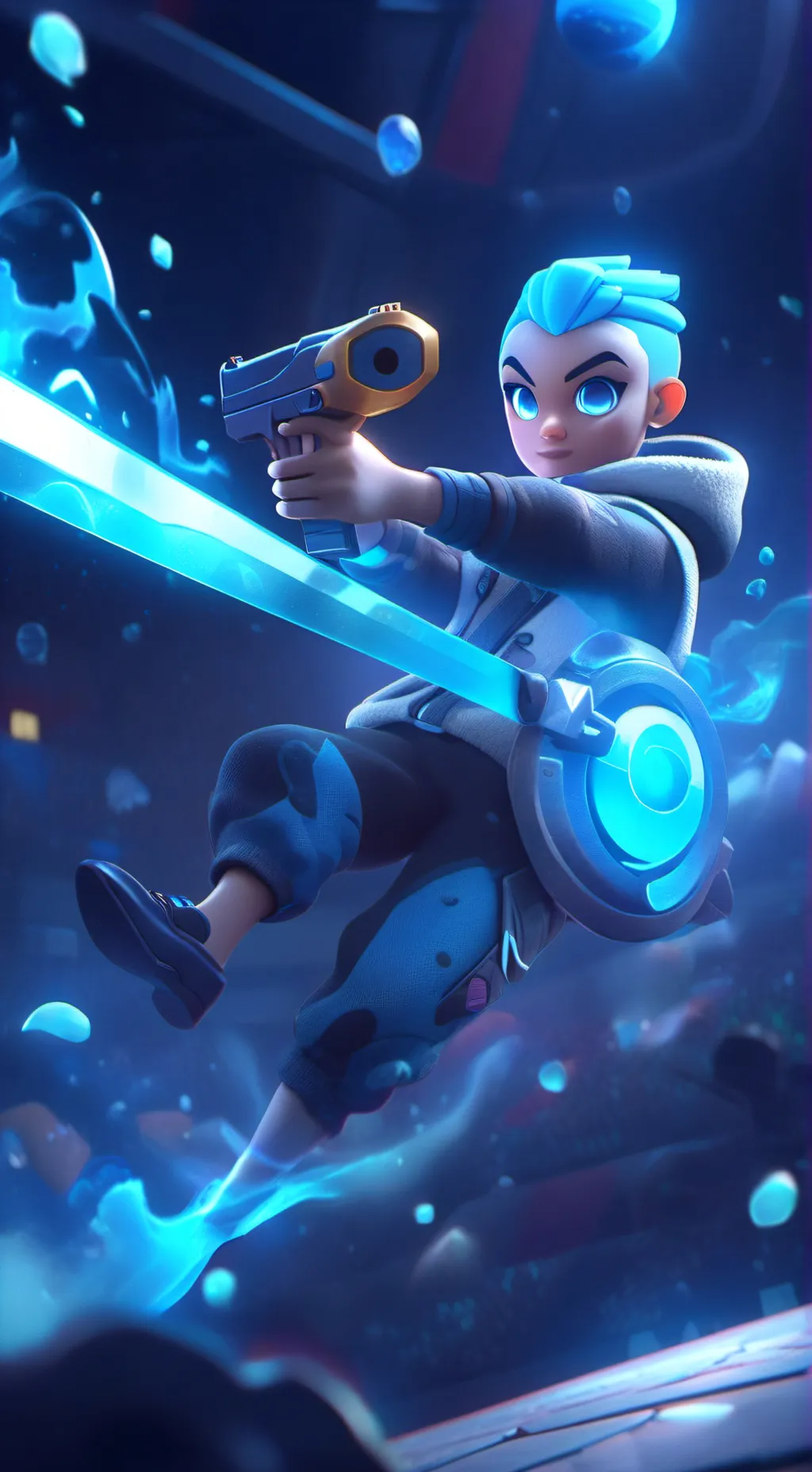 ai character: 007n7 background