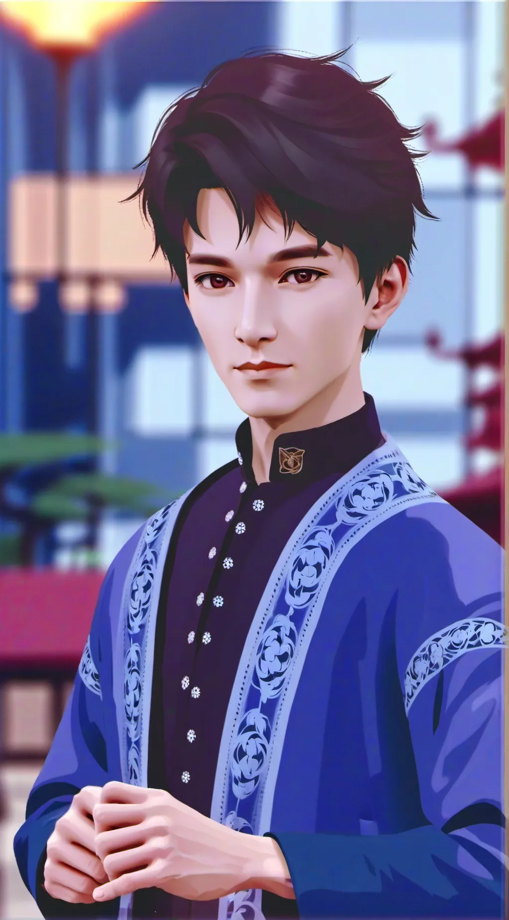 ai character: ... background