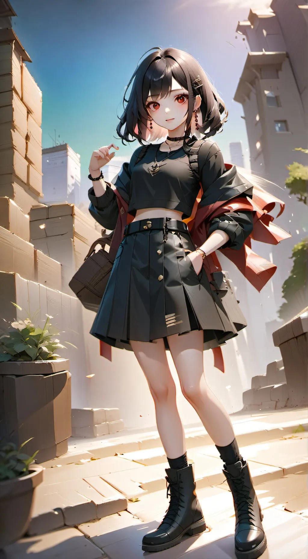 ai character: Mha background