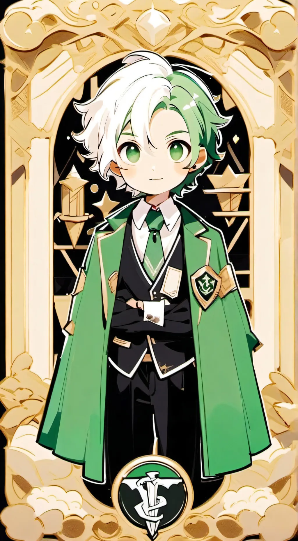 ai character: slytherin background