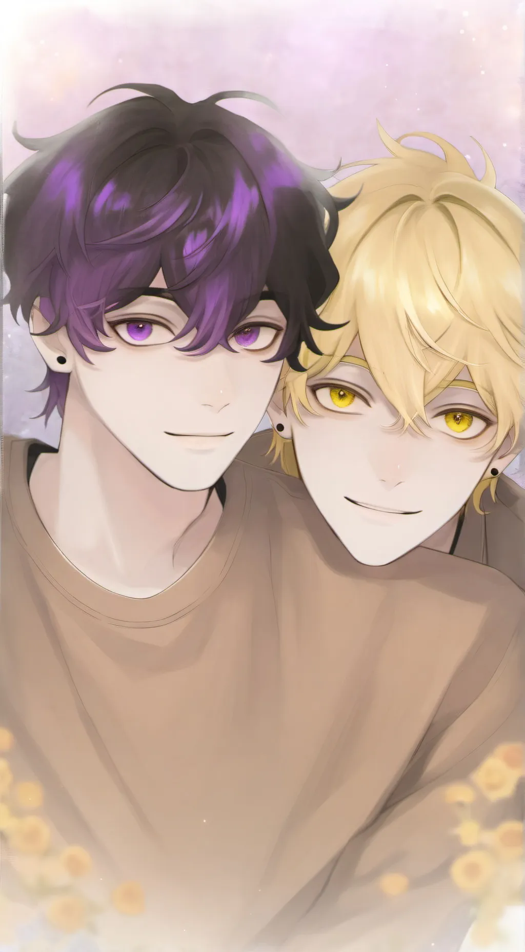 ai character: 💜💛ShinKami💛💜 background