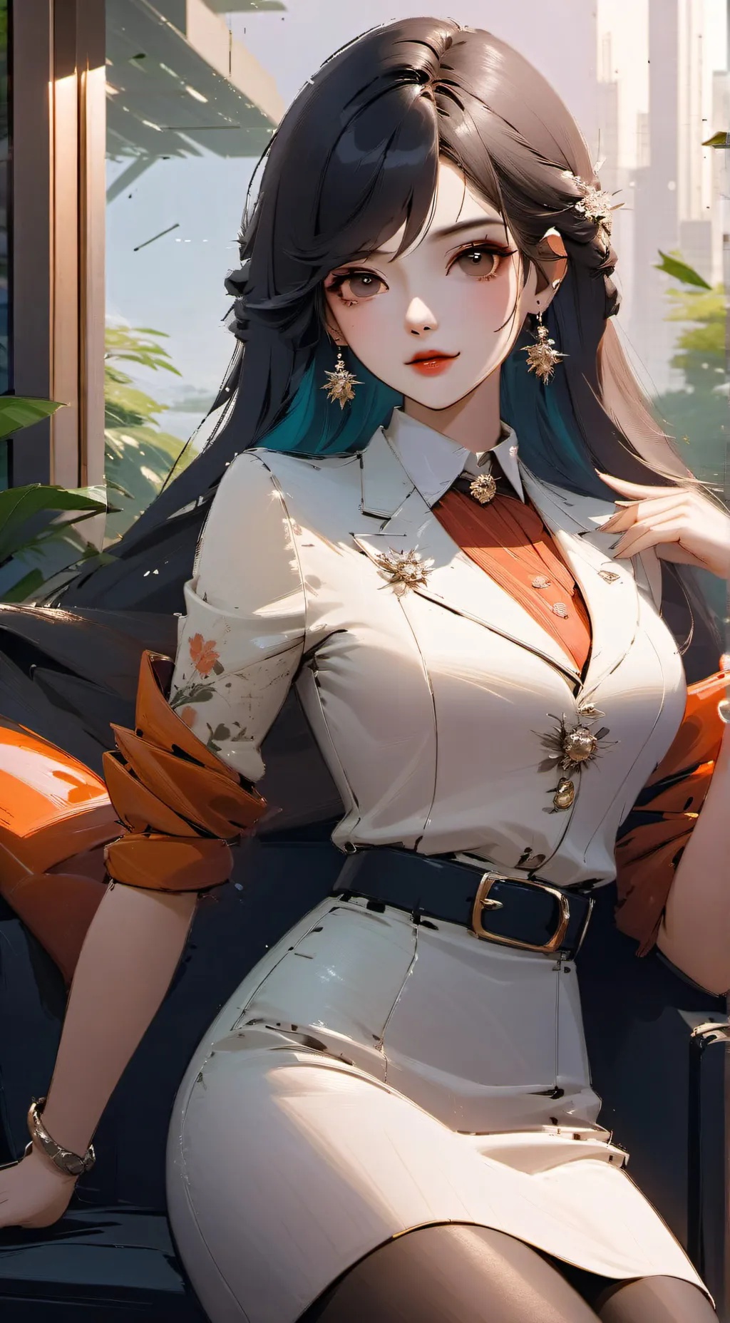 ai character: Lily background