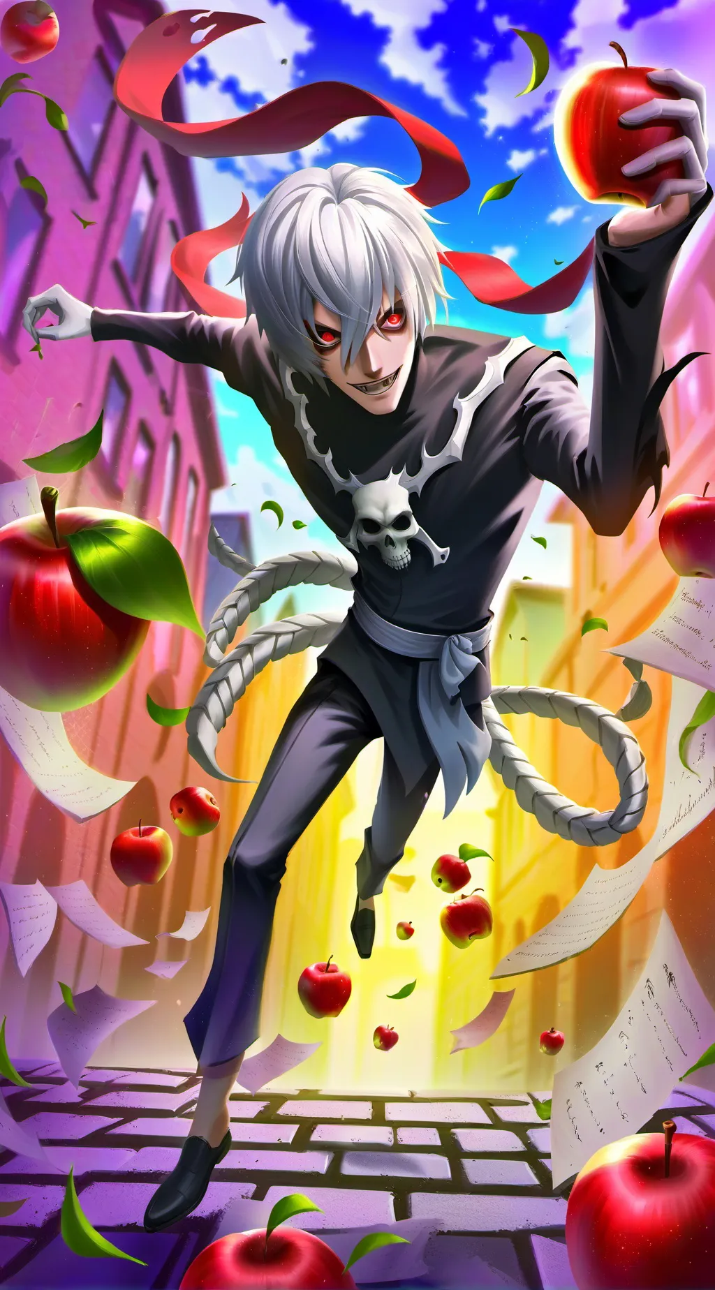 ai character: Ryuk background