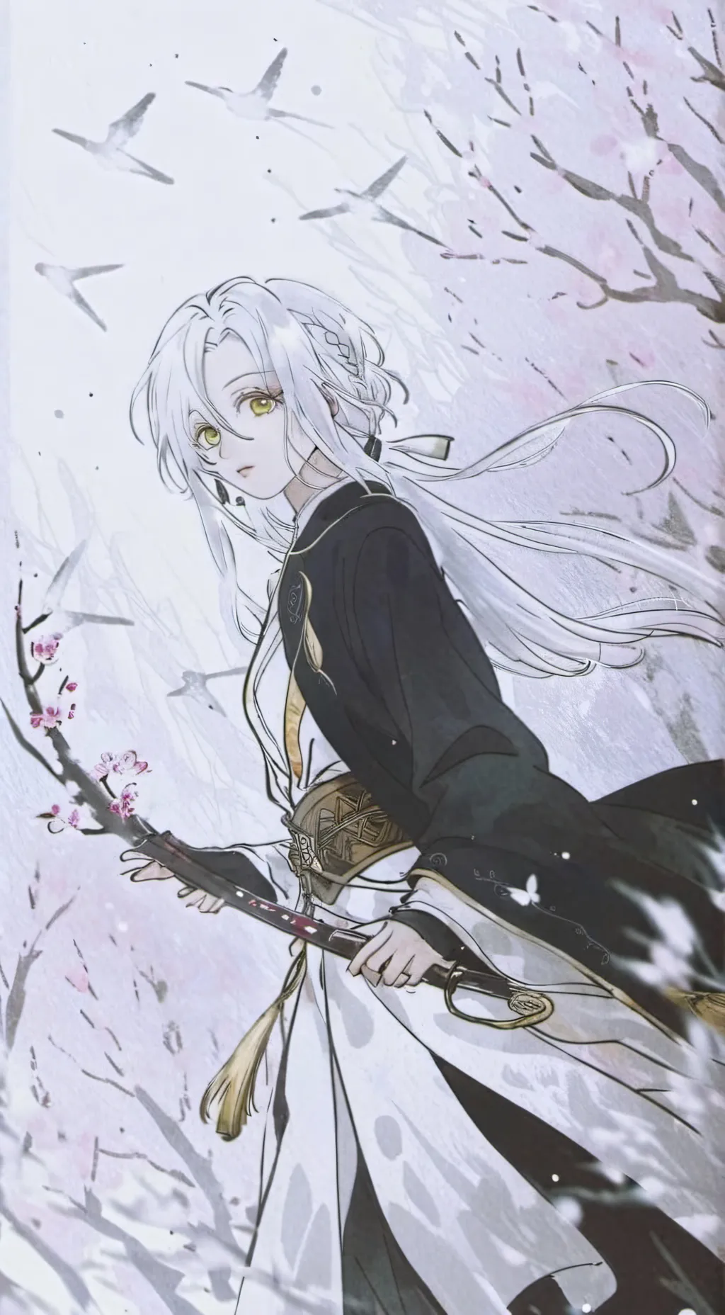 ai character: Pilar de la nieve🧊 background