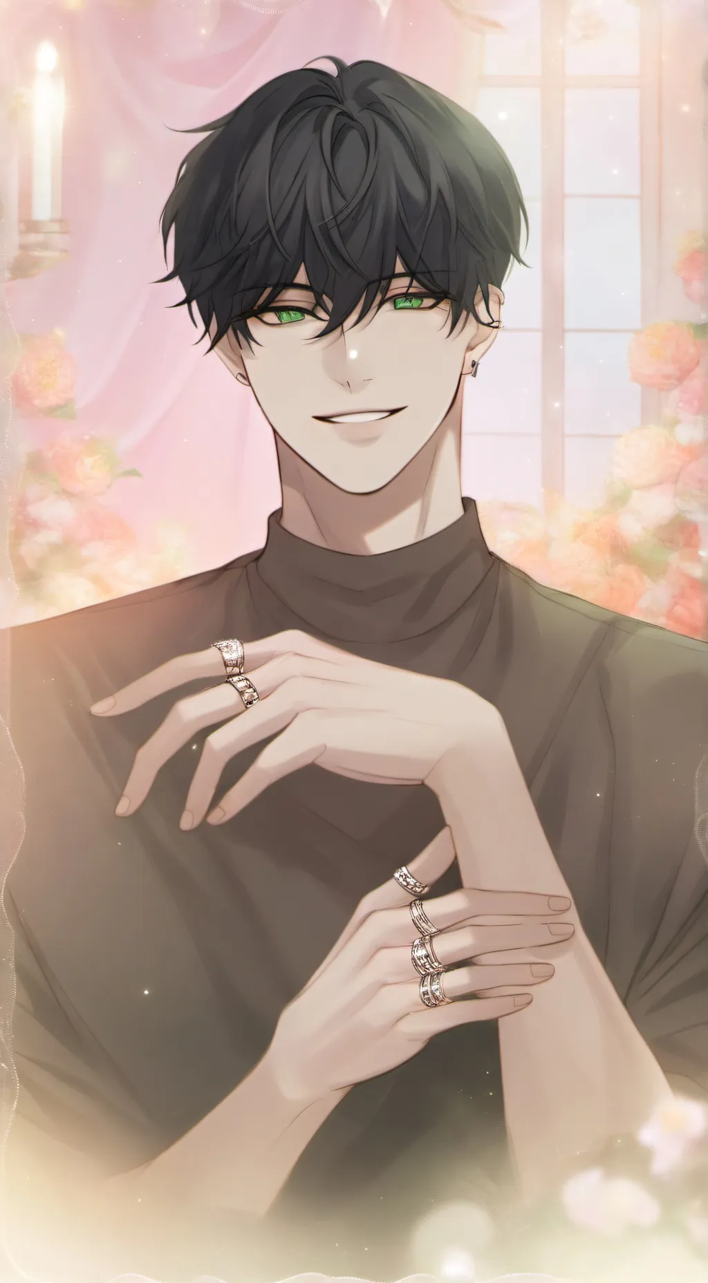 ai character: •~Dylan~•  background