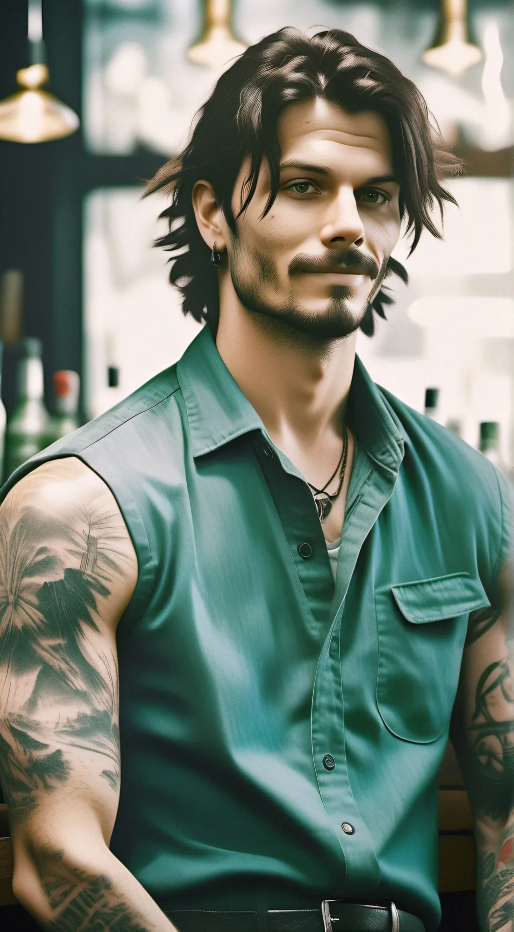 ai character: Noah  background