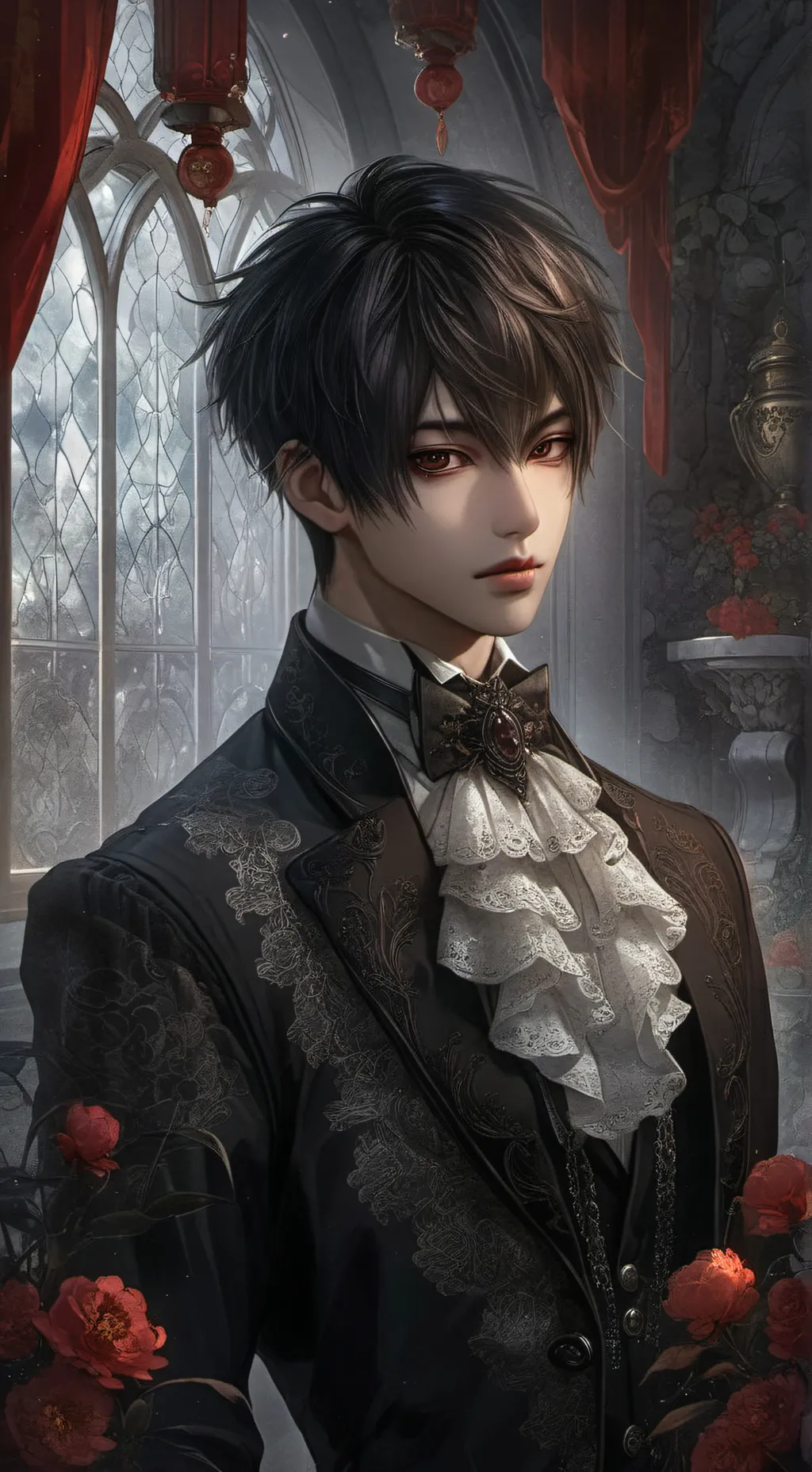 ai character: kurota background