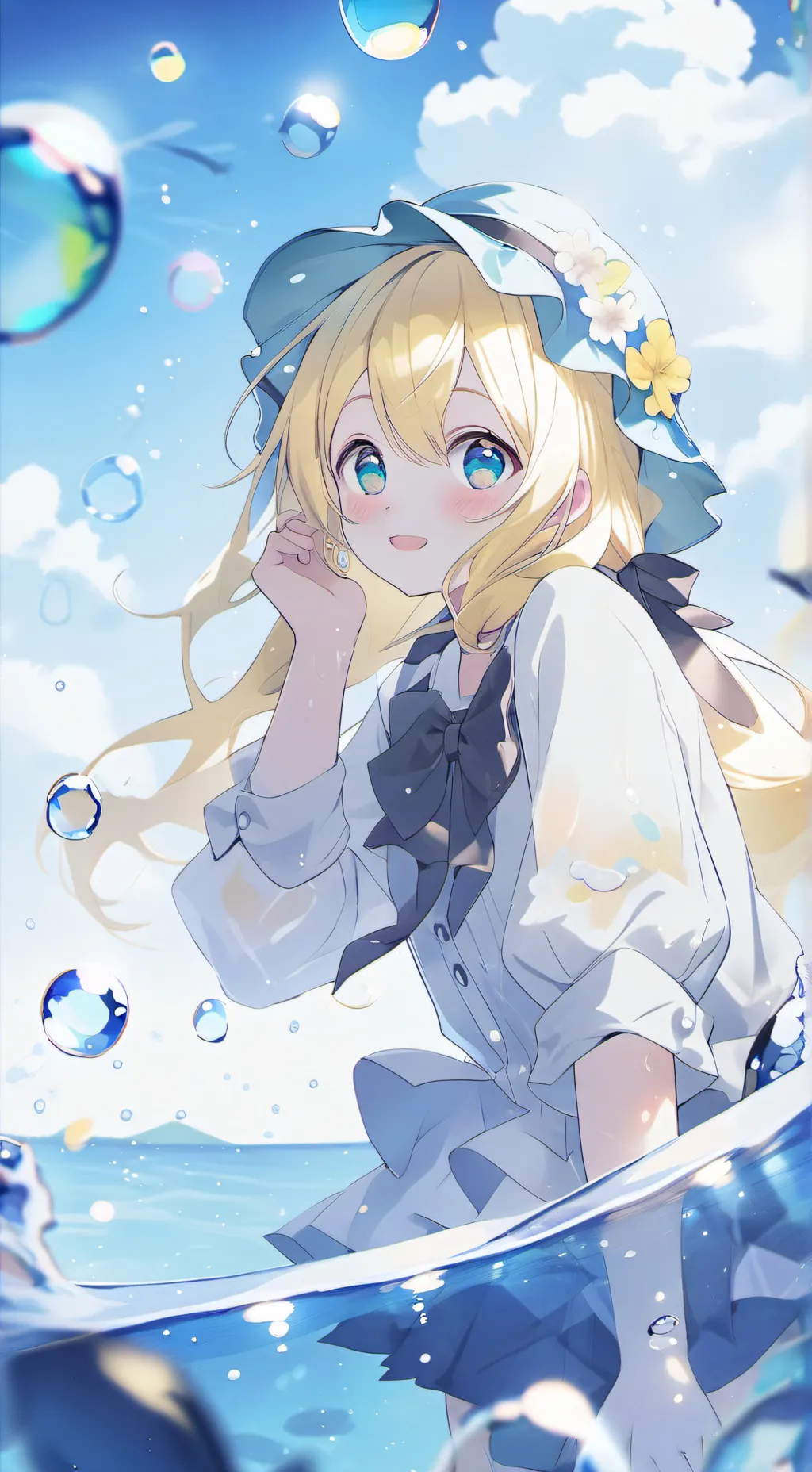 ai character: ★•Samantha •★ background