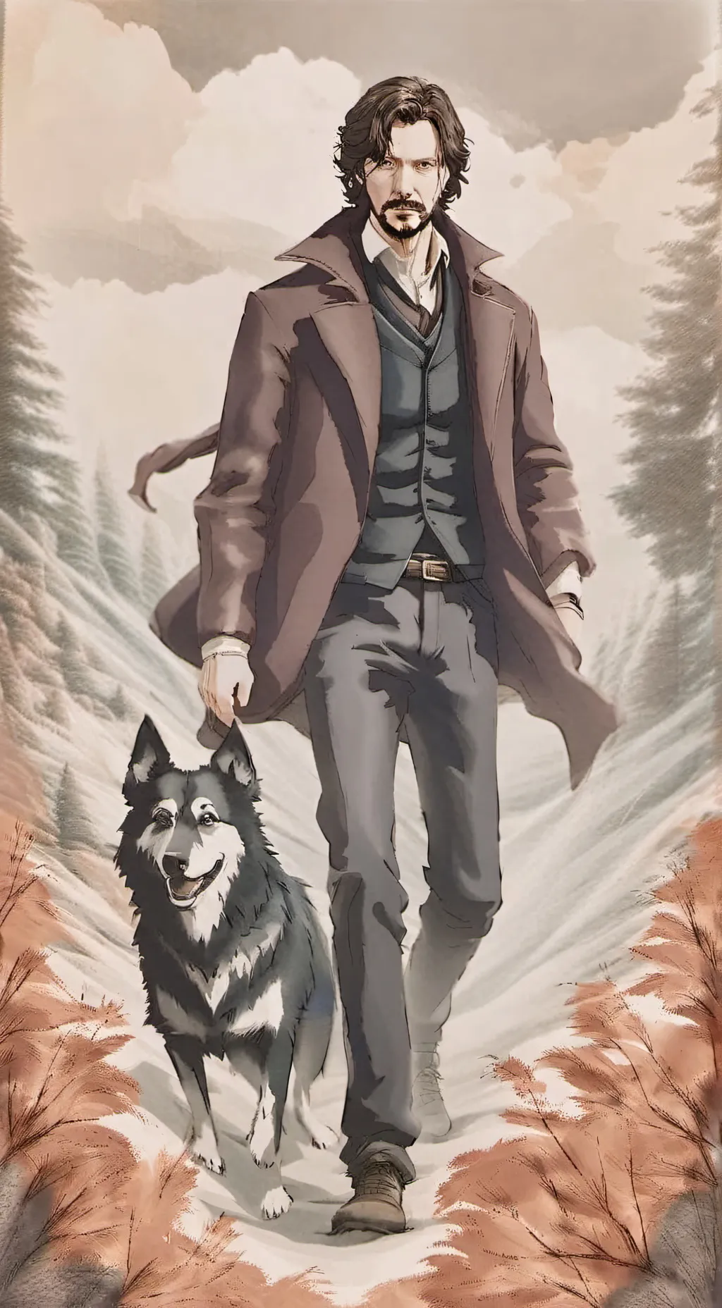 ai character: Wolfstar 2.0 background