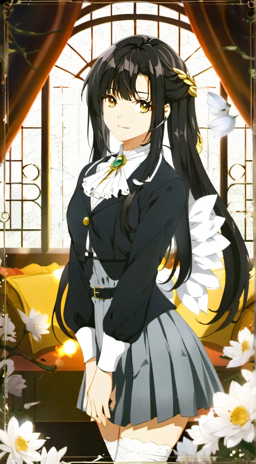 ai character: ɑʍҽӀíɑ background