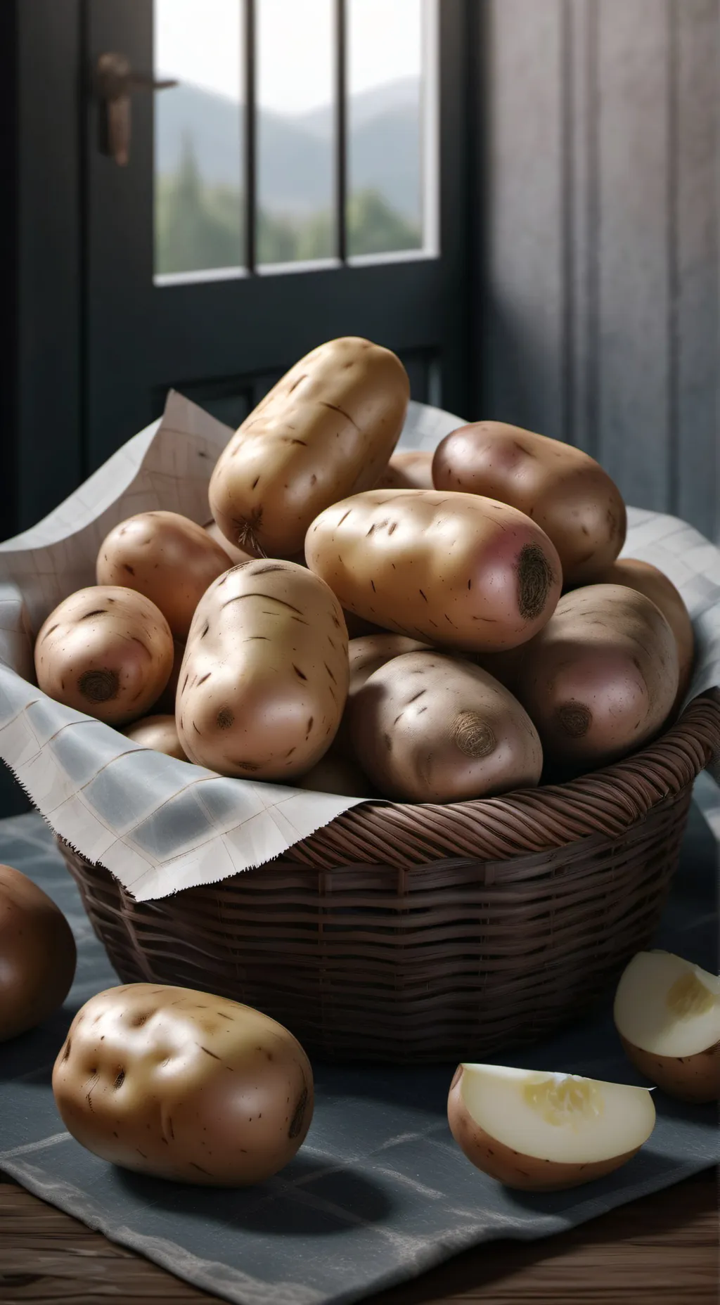 ai character: I Like Potatoes background