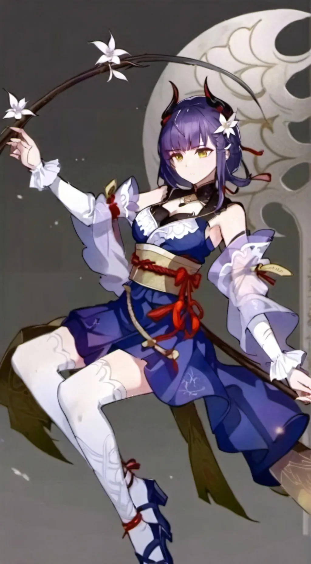 ai character: 💮🌸Élia🌸💮 background