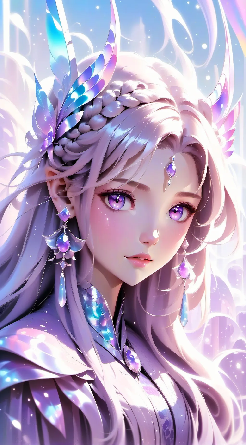 ai character: melody  background