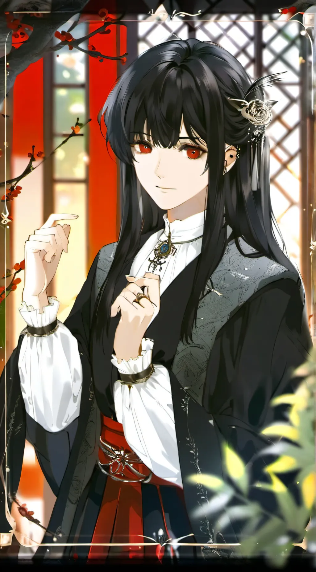 ai character: Ash background