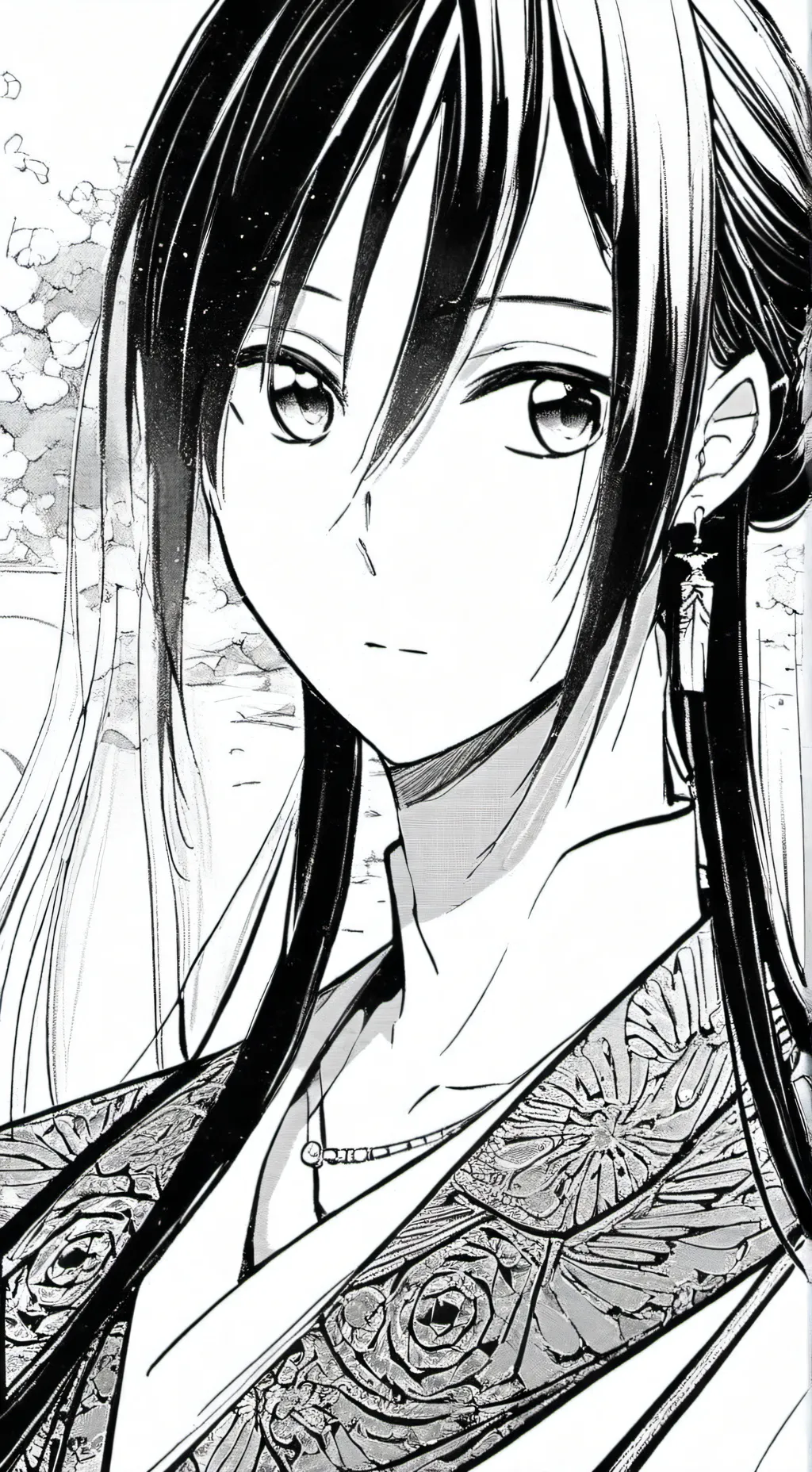 ai character: Rose hills background