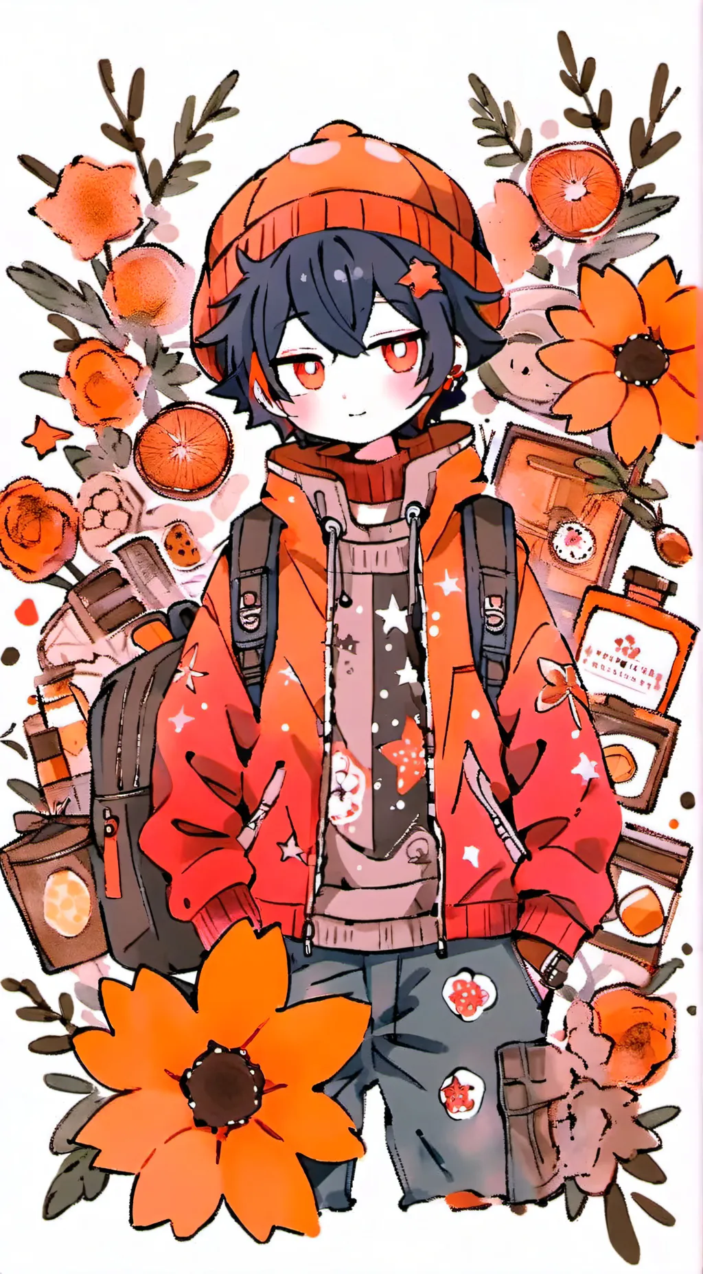 ai character: Leonardo XD background