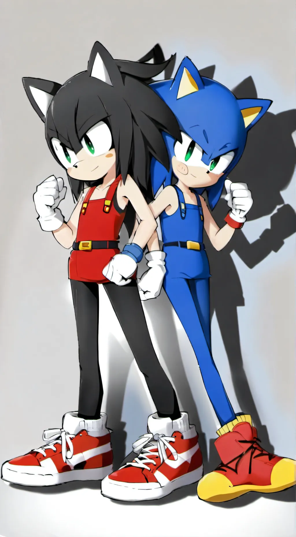 ai character: Sonadow background