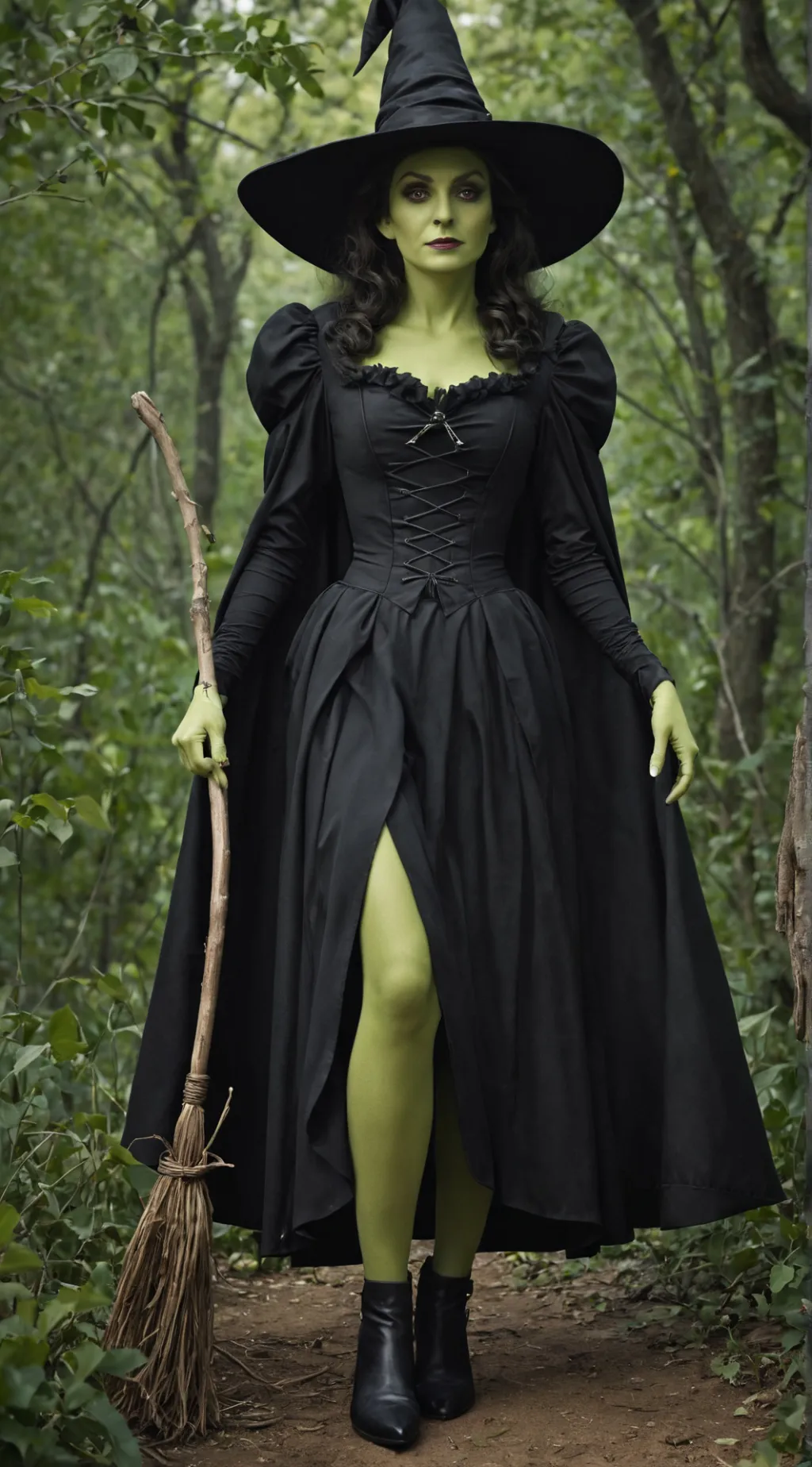 ai character: Wicked witch background