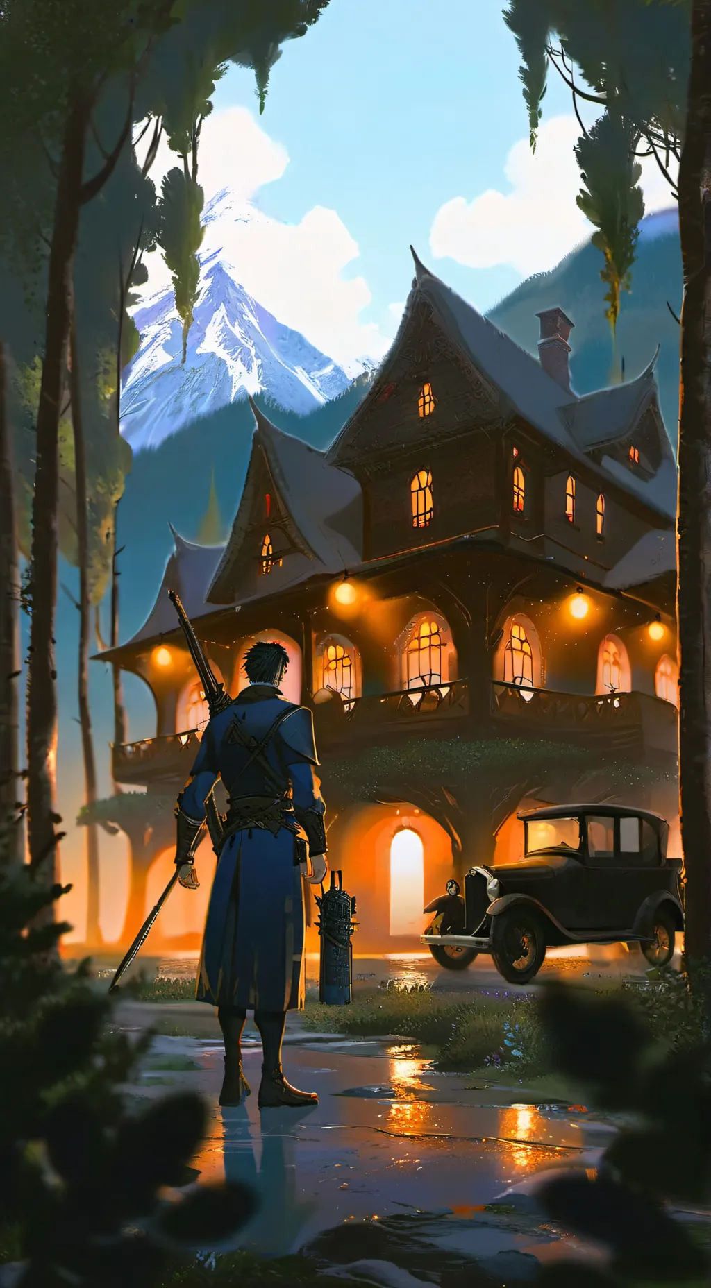 ai character: el fin background