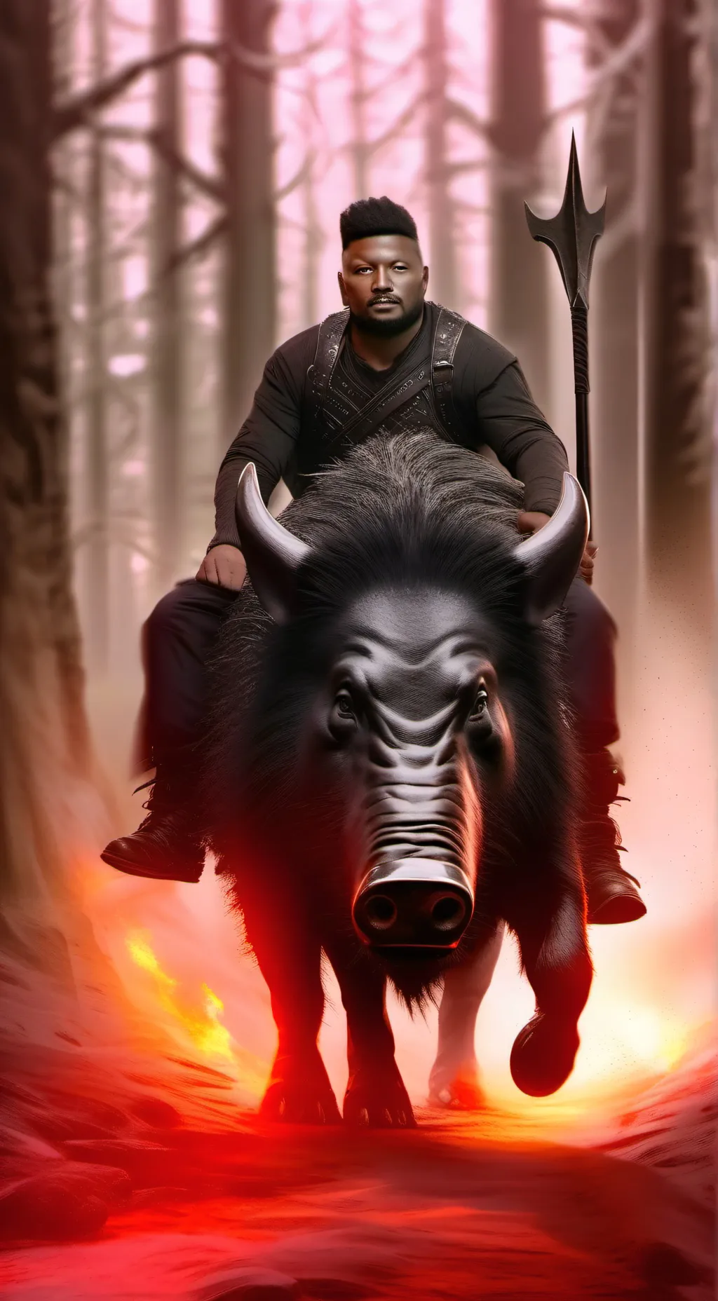 ai character: Hog Rider background