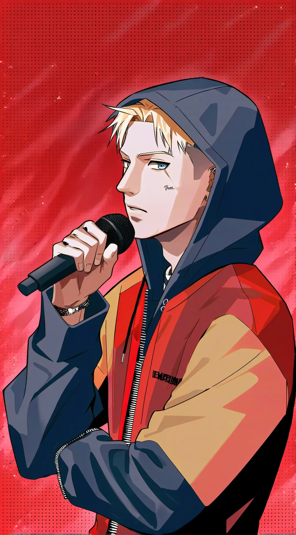 ai character: Slim shady background