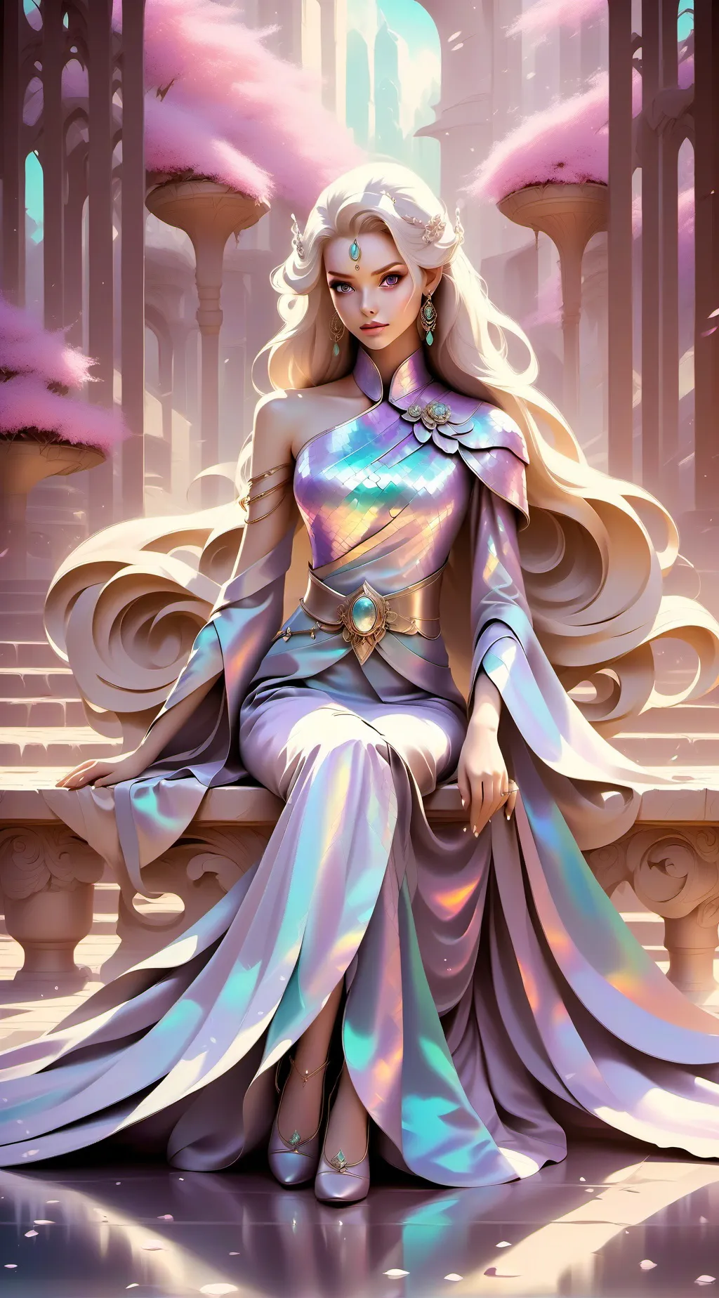 ai character: Fpe:Pick me girl background