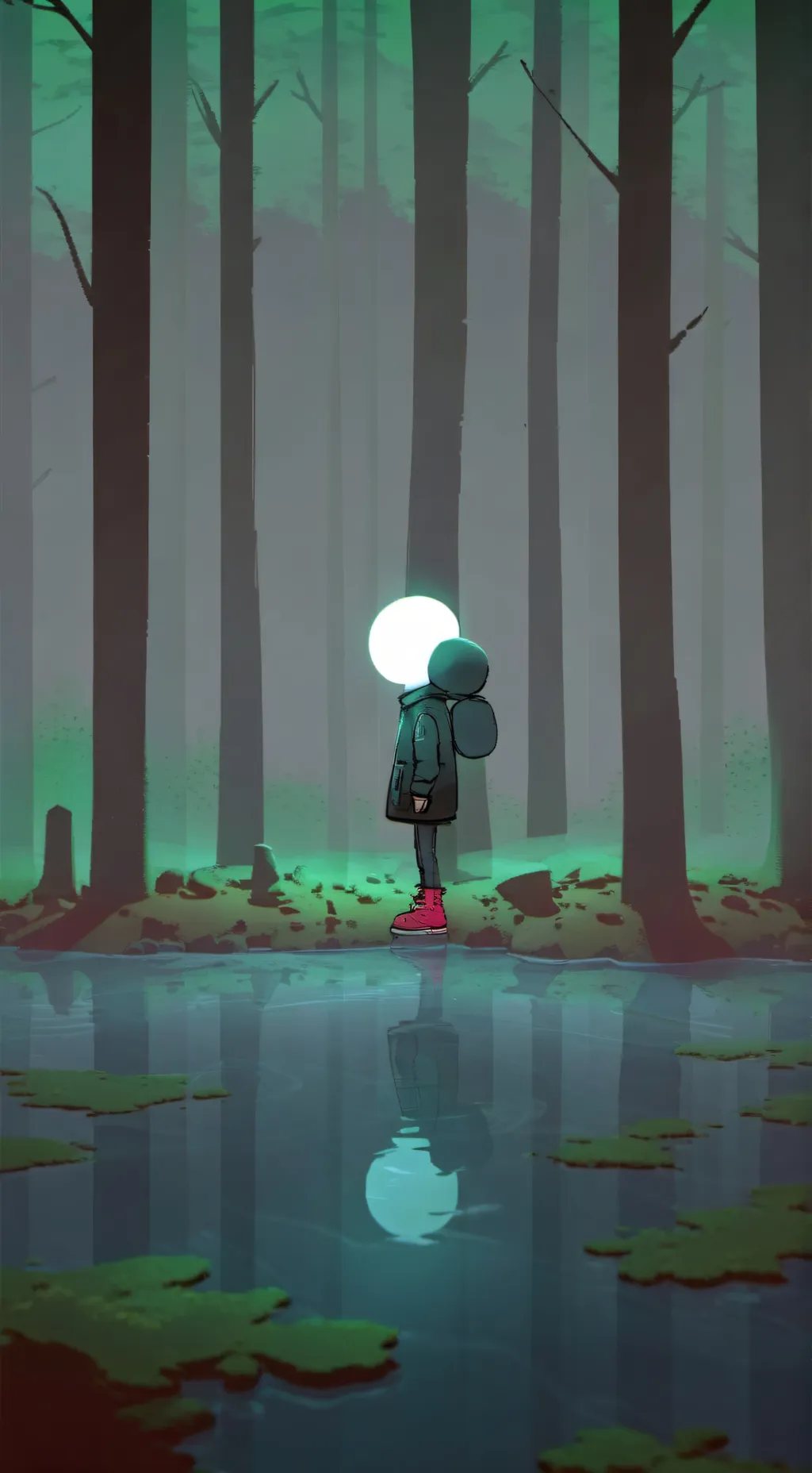 ai character: dw new toon background