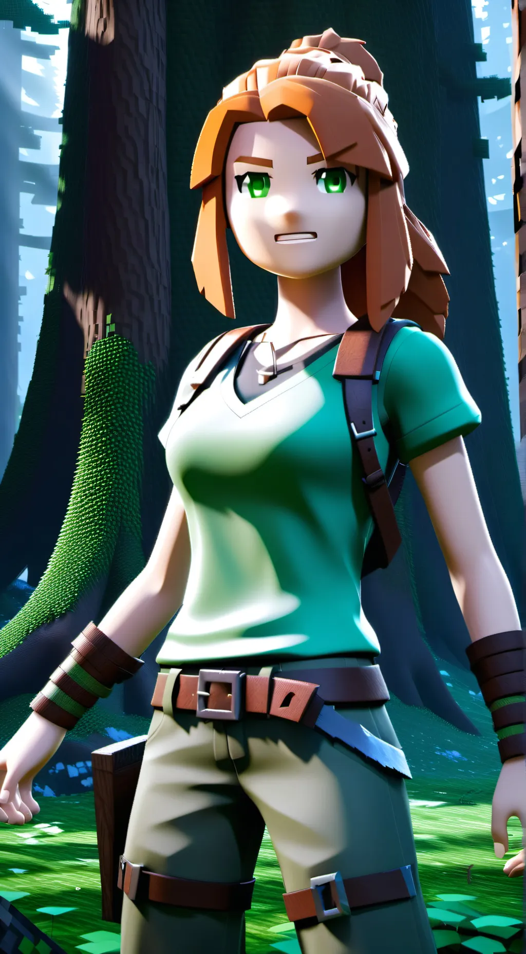 Talkie AI - Chat with Alex (Minecraft)