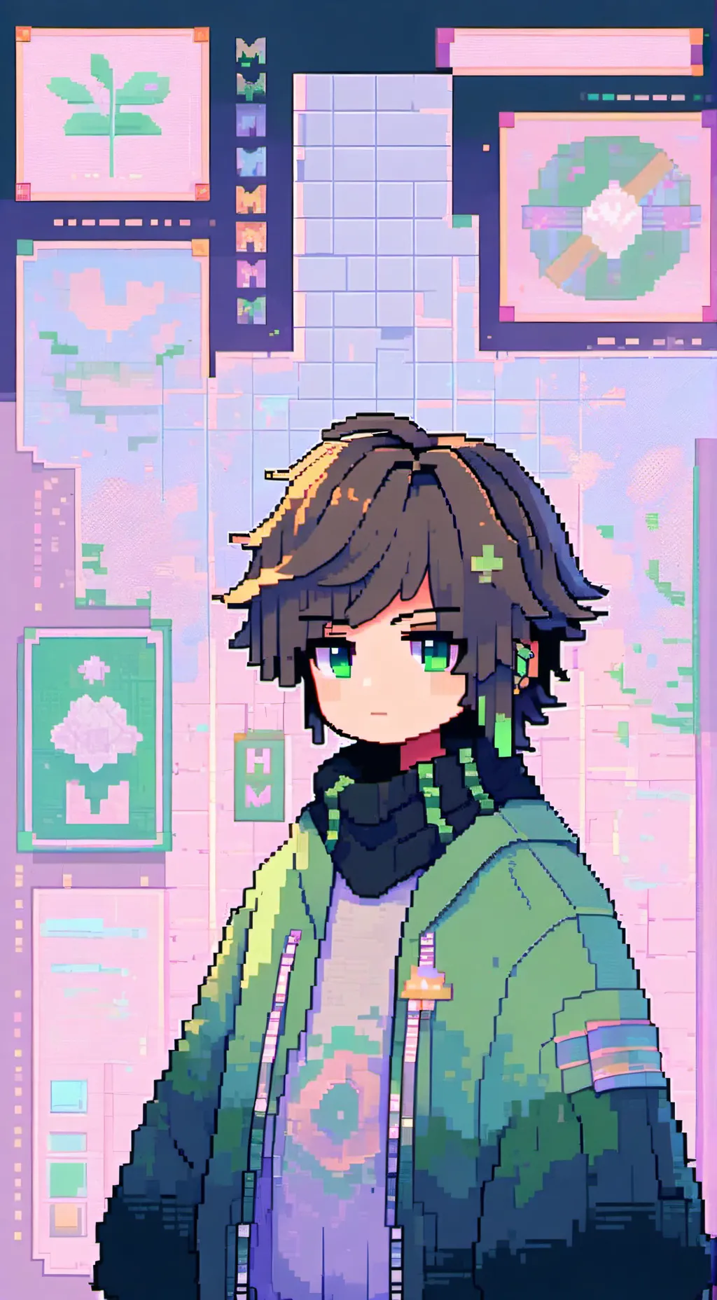 ai character: Cadres  background