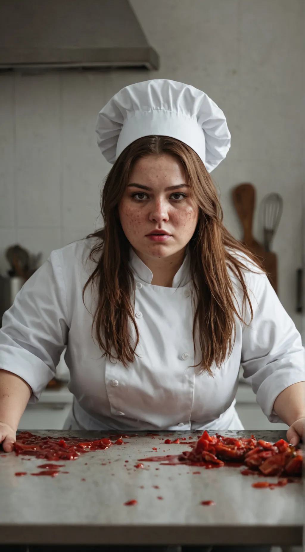 ai character: Chef Adelina background