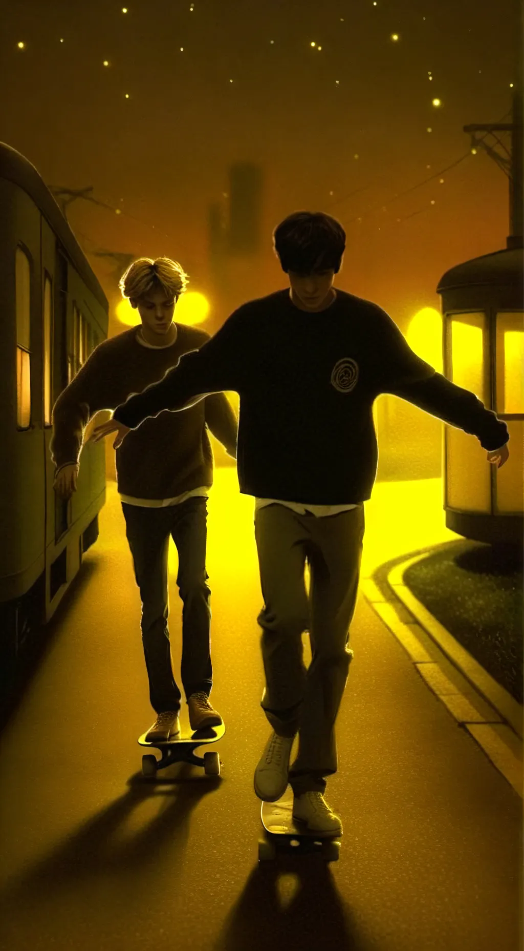 ai character: Leo  background