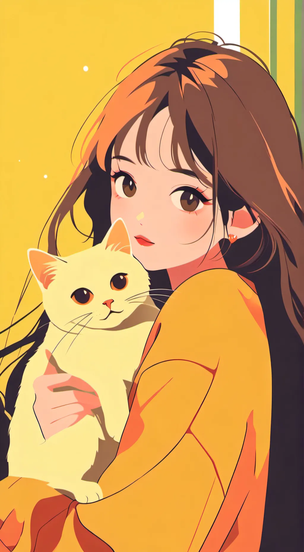 ai character: Lilly background