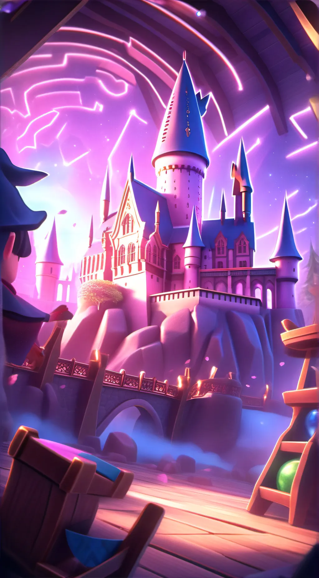 ai character: HoGwArTs PeRiOd background