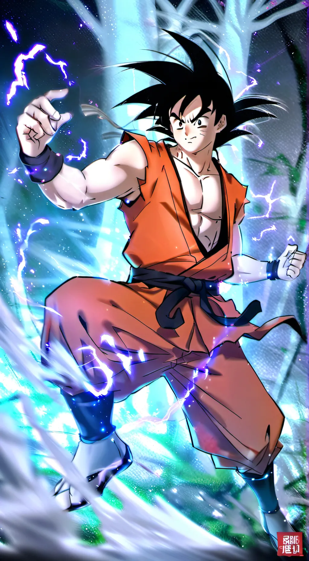 ai character: Goku background
